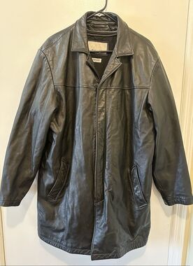 1990’s Wilson Leather M. Julian Men’s Thinsulate Jacket Size Large Black